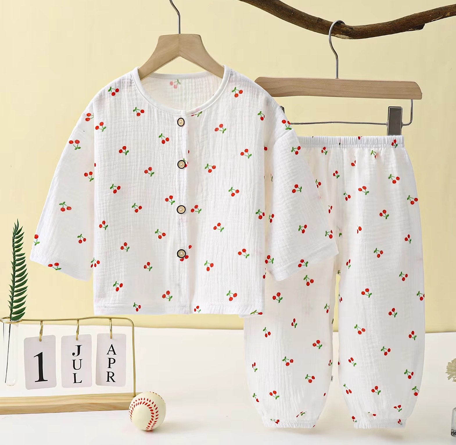 Muslin Cotton Pajamas image