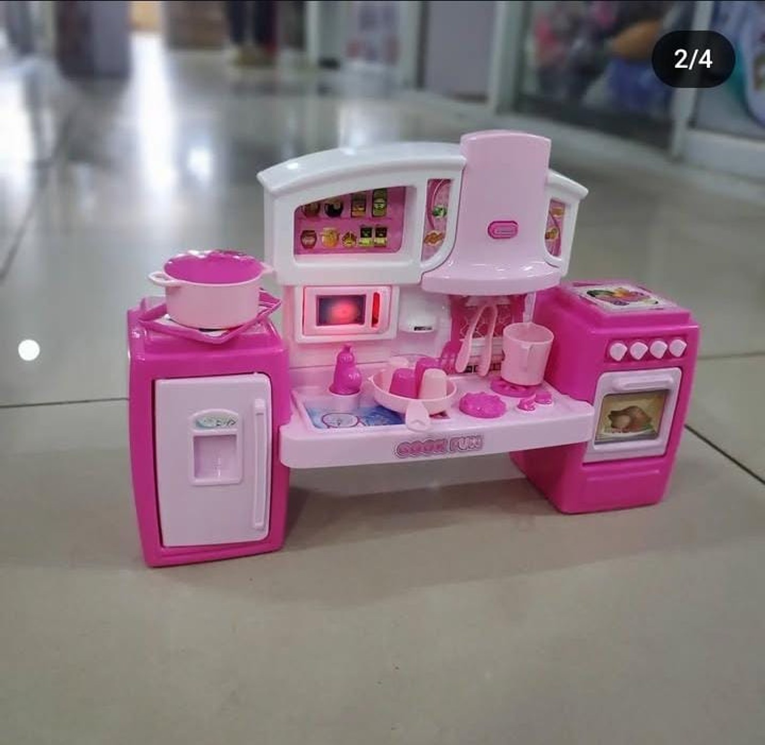 Battery-Powered Kitchen Set – the perfect gift for little chefs! Realistic Cooking Sounds: Sizzle, boil, and fry like a real kitchen! image