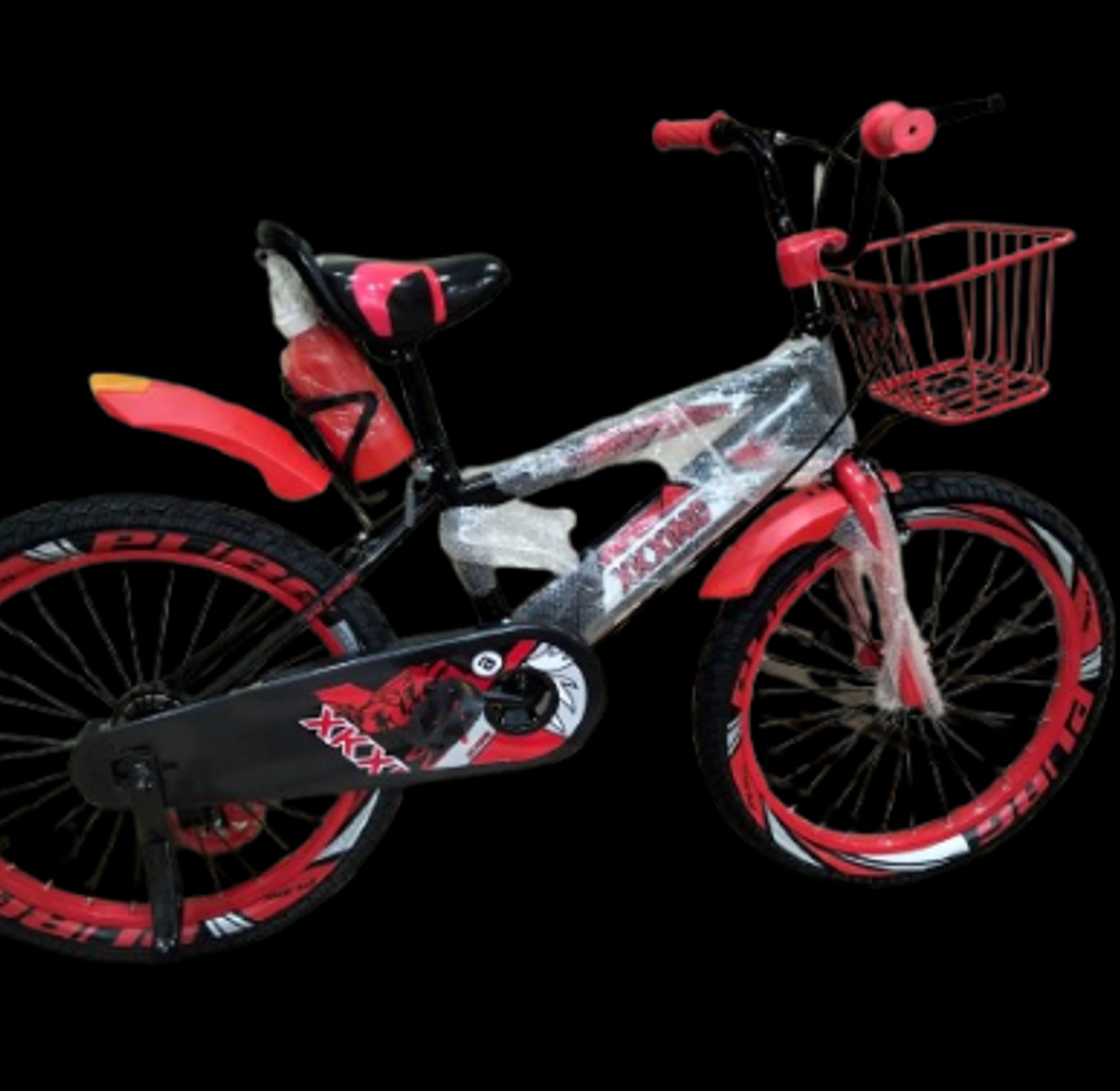 Size 20 Kids' Bicycle For Age 7yrs to 11yrs With removable training wheels image