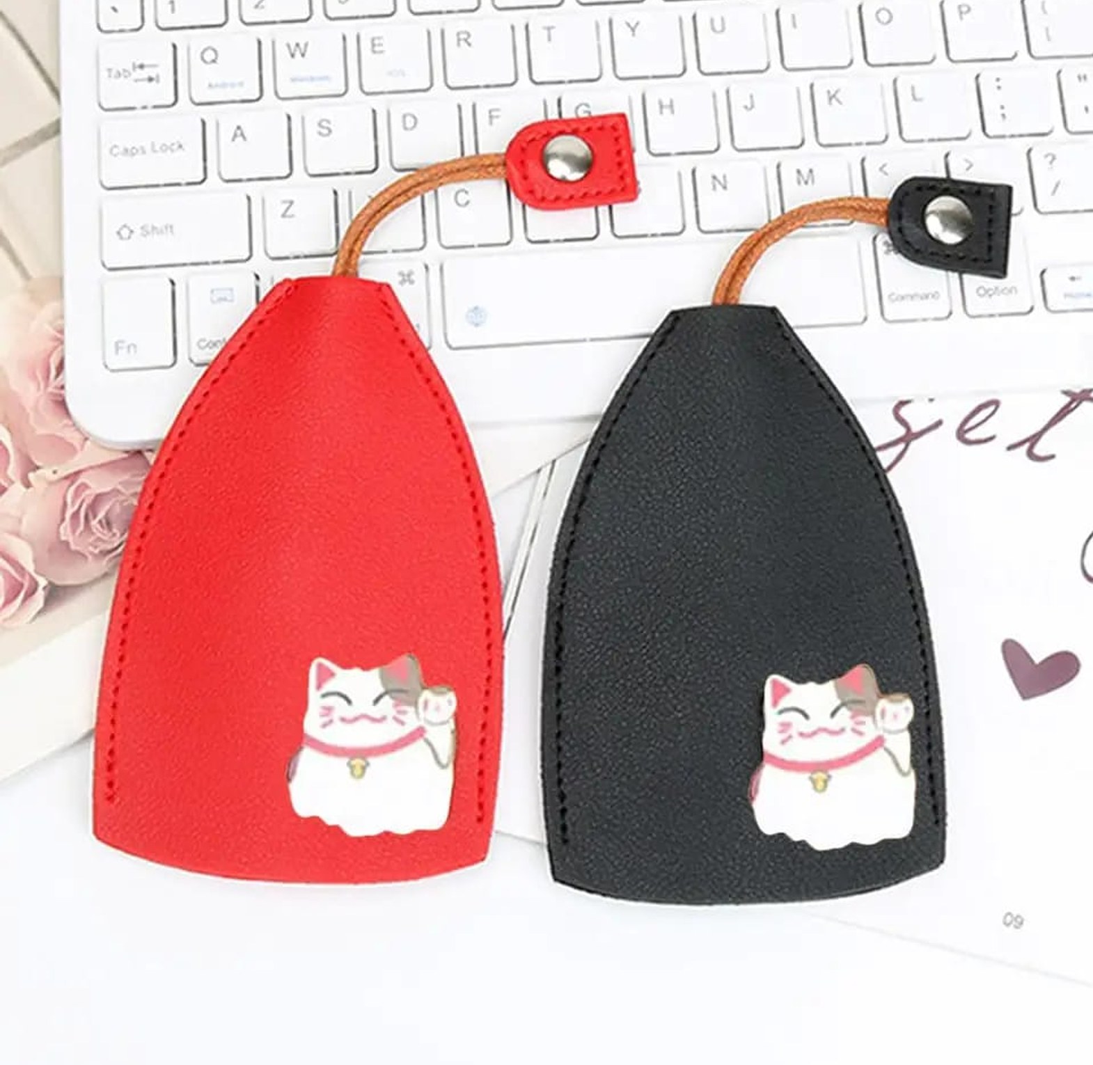 Cute Cartoon Animal Pull-Out Key Case image
