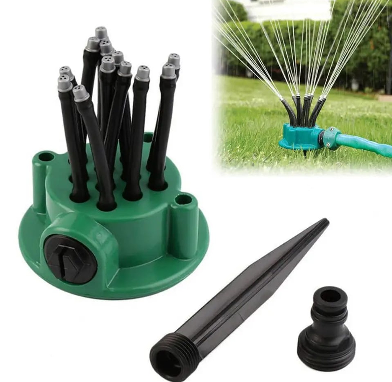 360 Degrees automatic Garden sprinkler          image