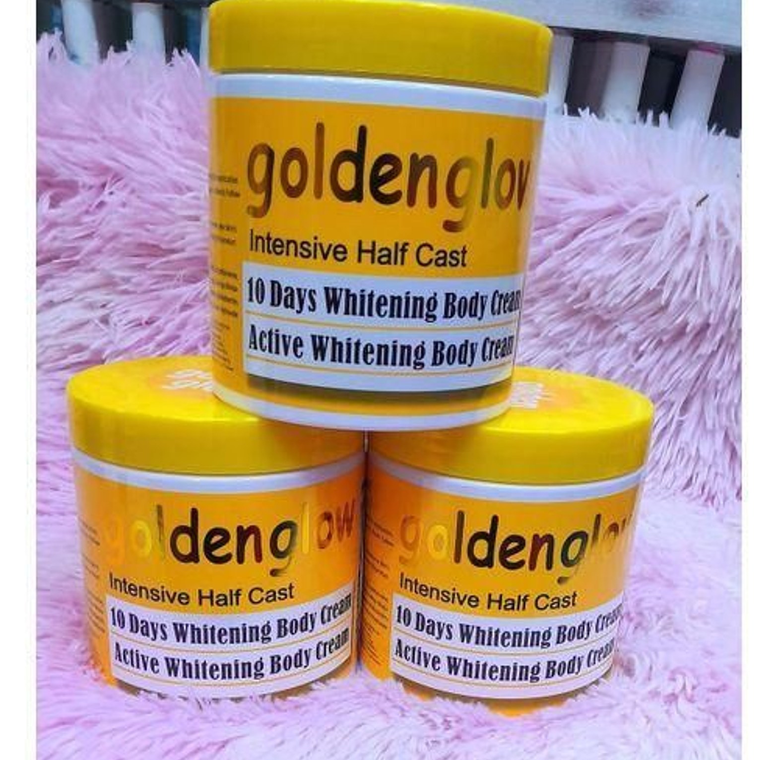 Golden glow body cream image