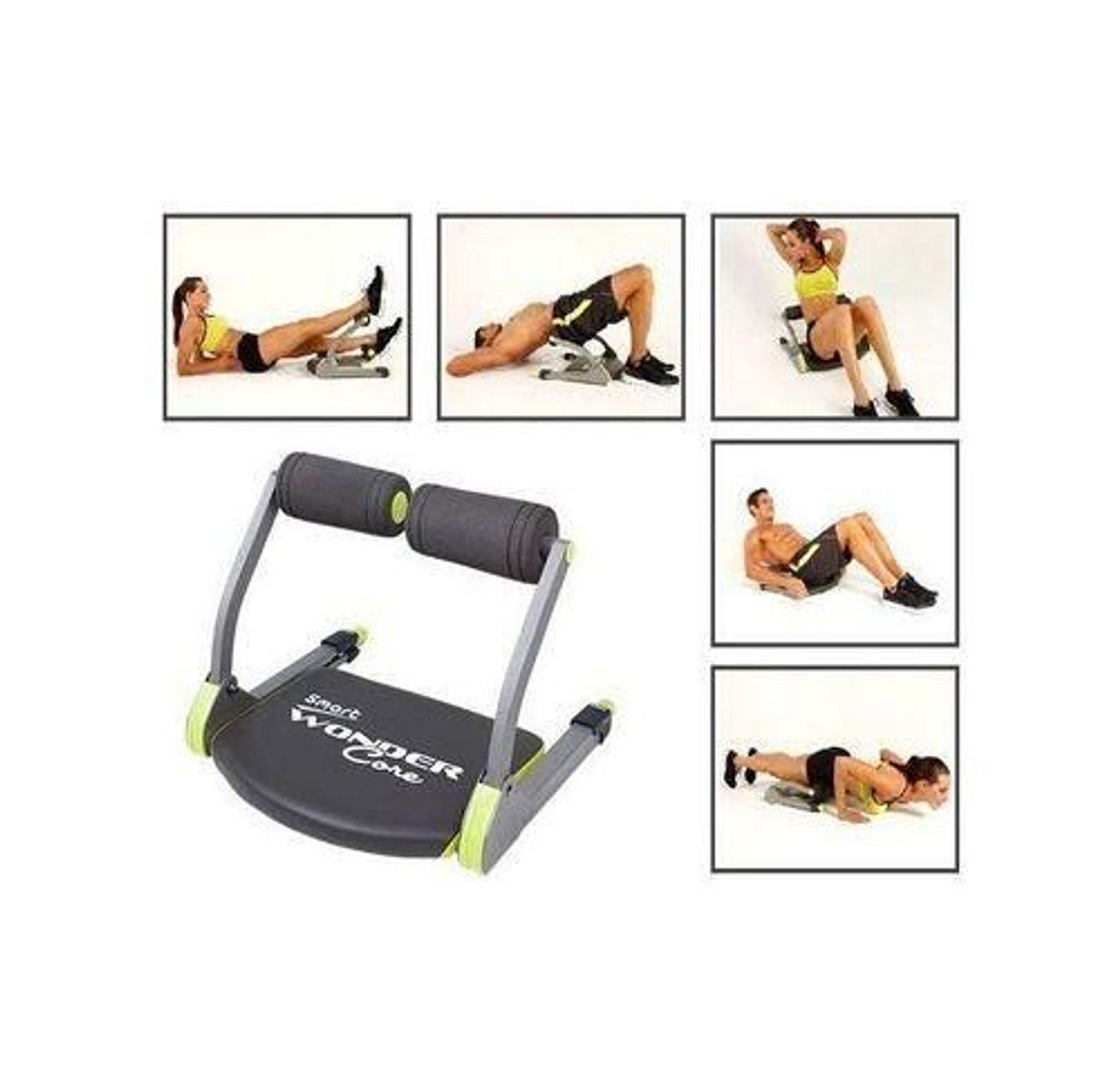 Wonder Core smart 6 In 1 ABS Fitness Machine/6 Six Packs Abs Exercise image