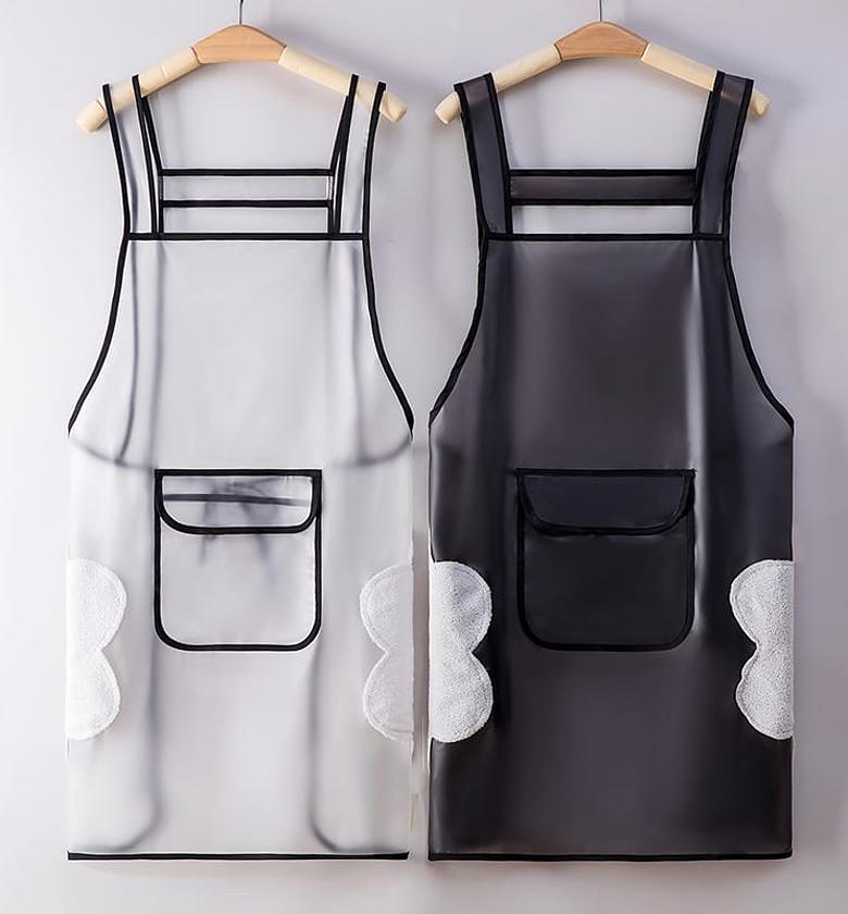 Kitchen Apron Waterproof Transparent  image