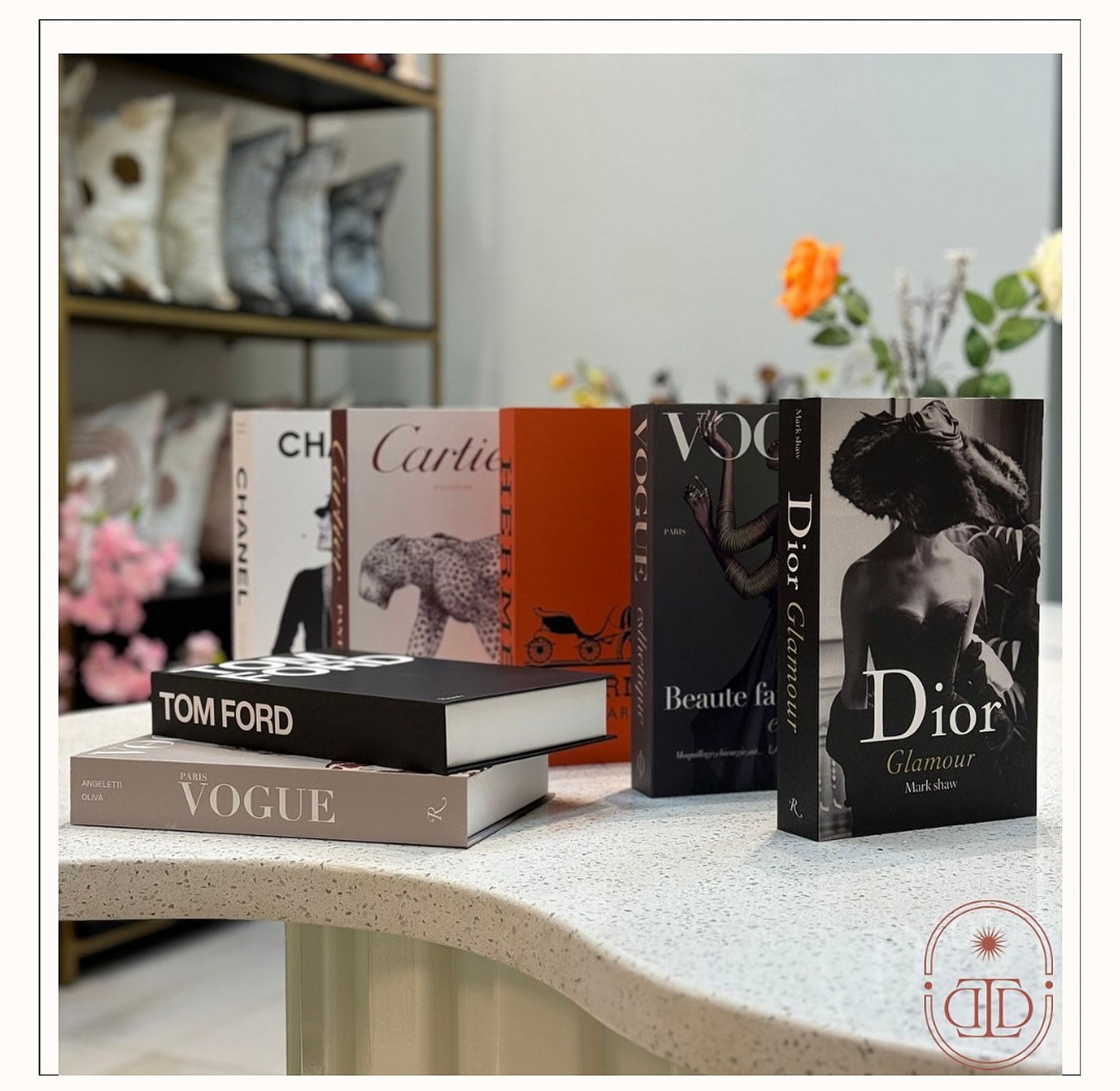 Luxury faux decor books image