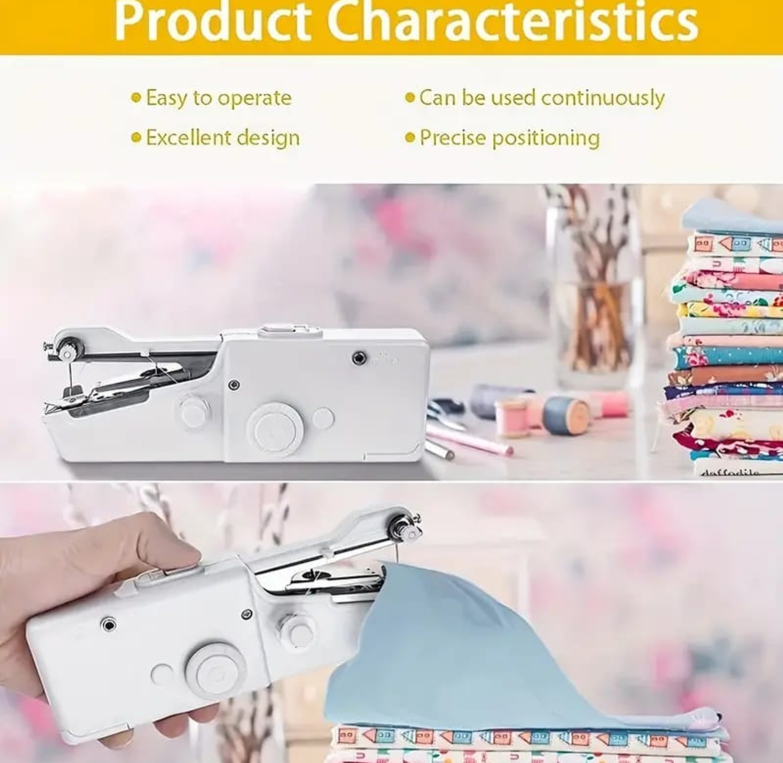 Hand-Held Sewing Machine image