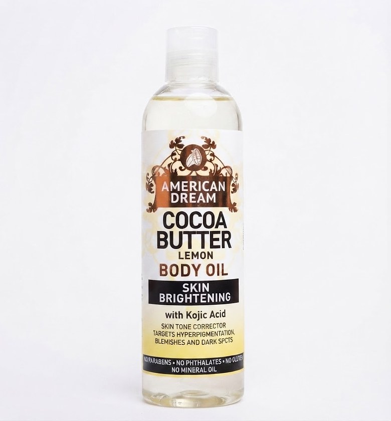 American dream lemon body oil image