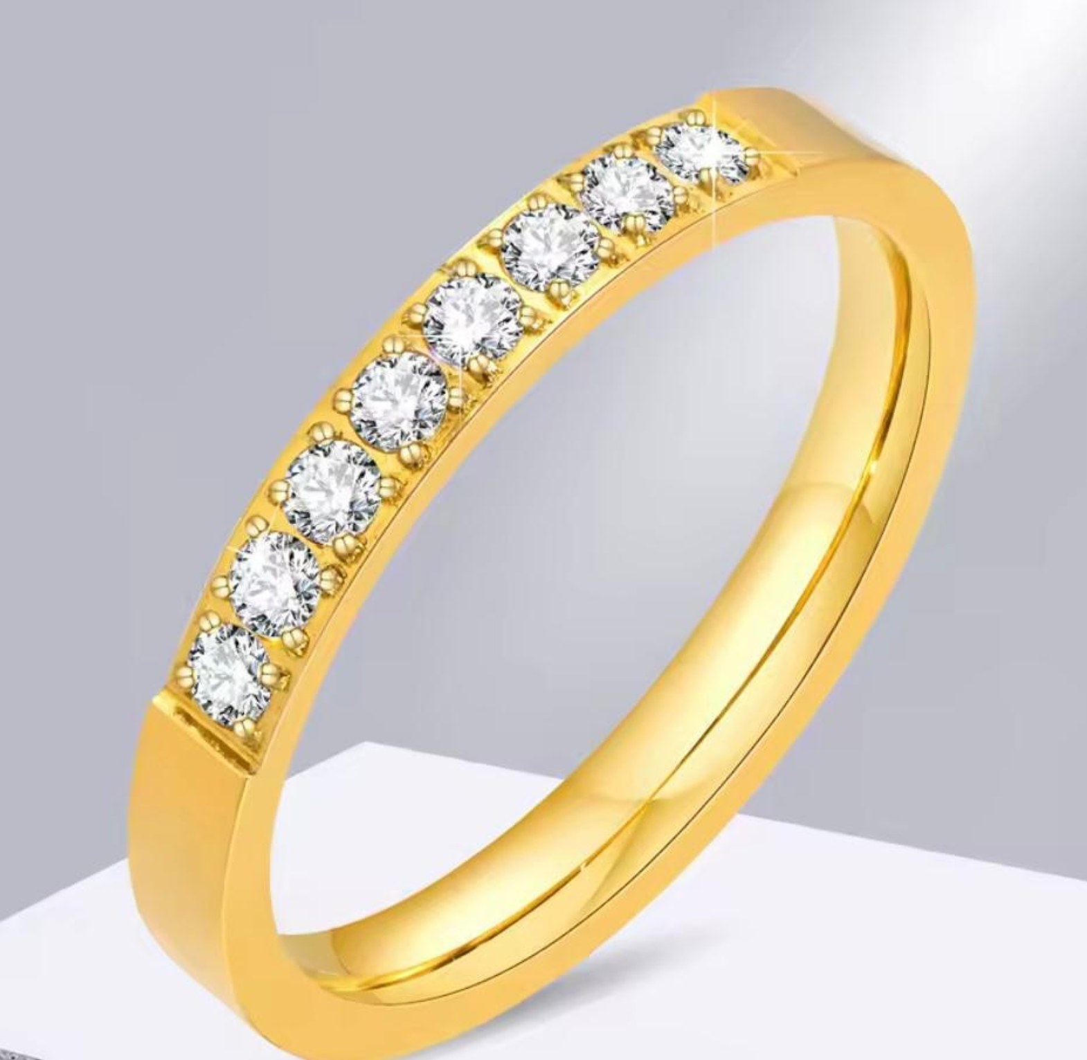 The Architectural Pave Band Set image