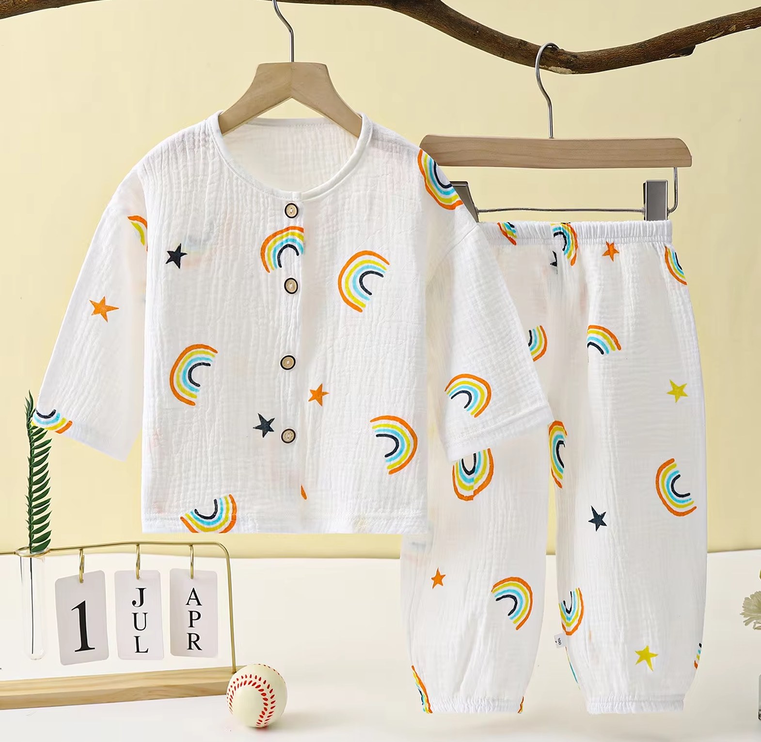Muslin Cotton Pajamas image