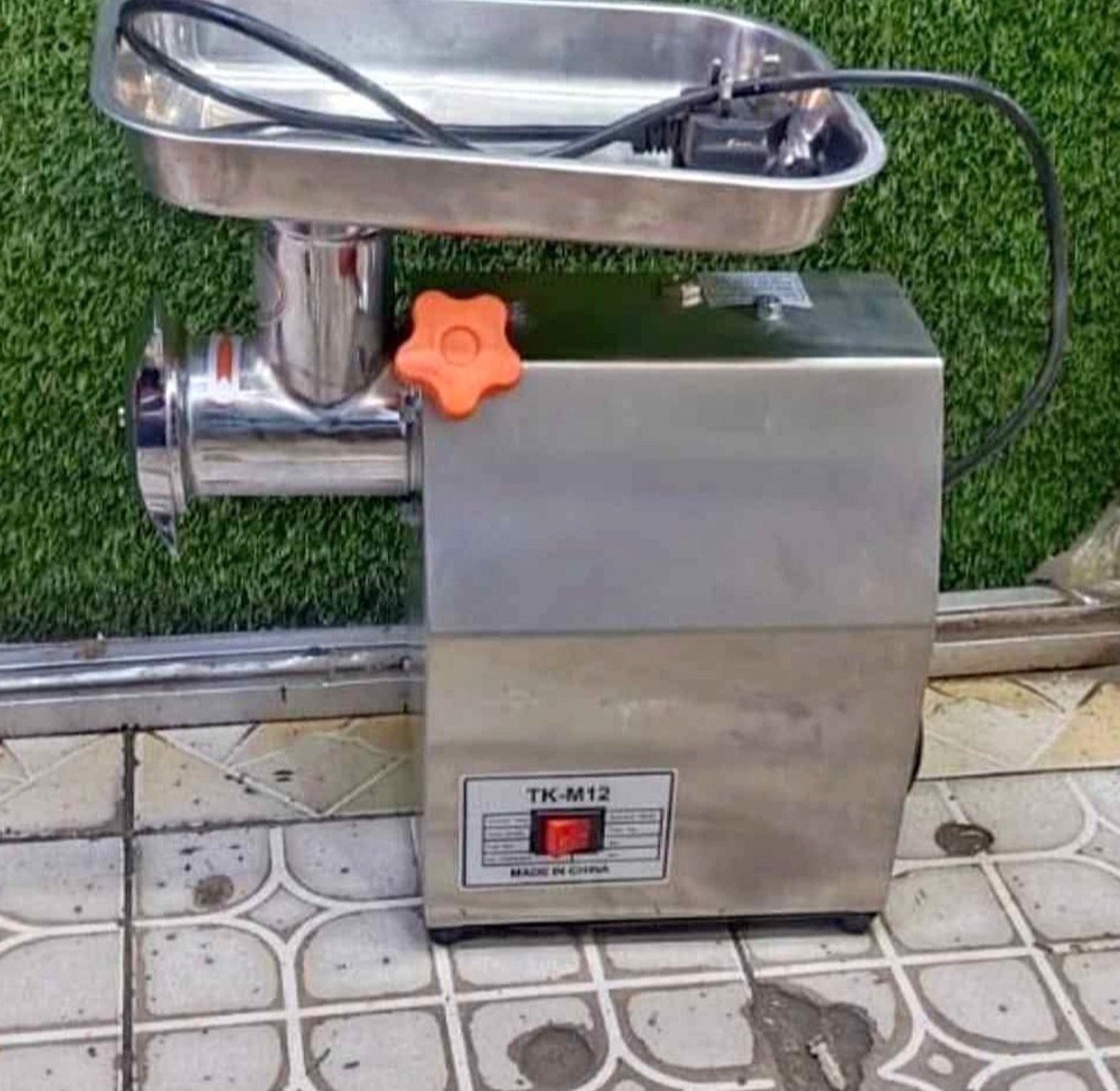 Electric meat mincer m12 image