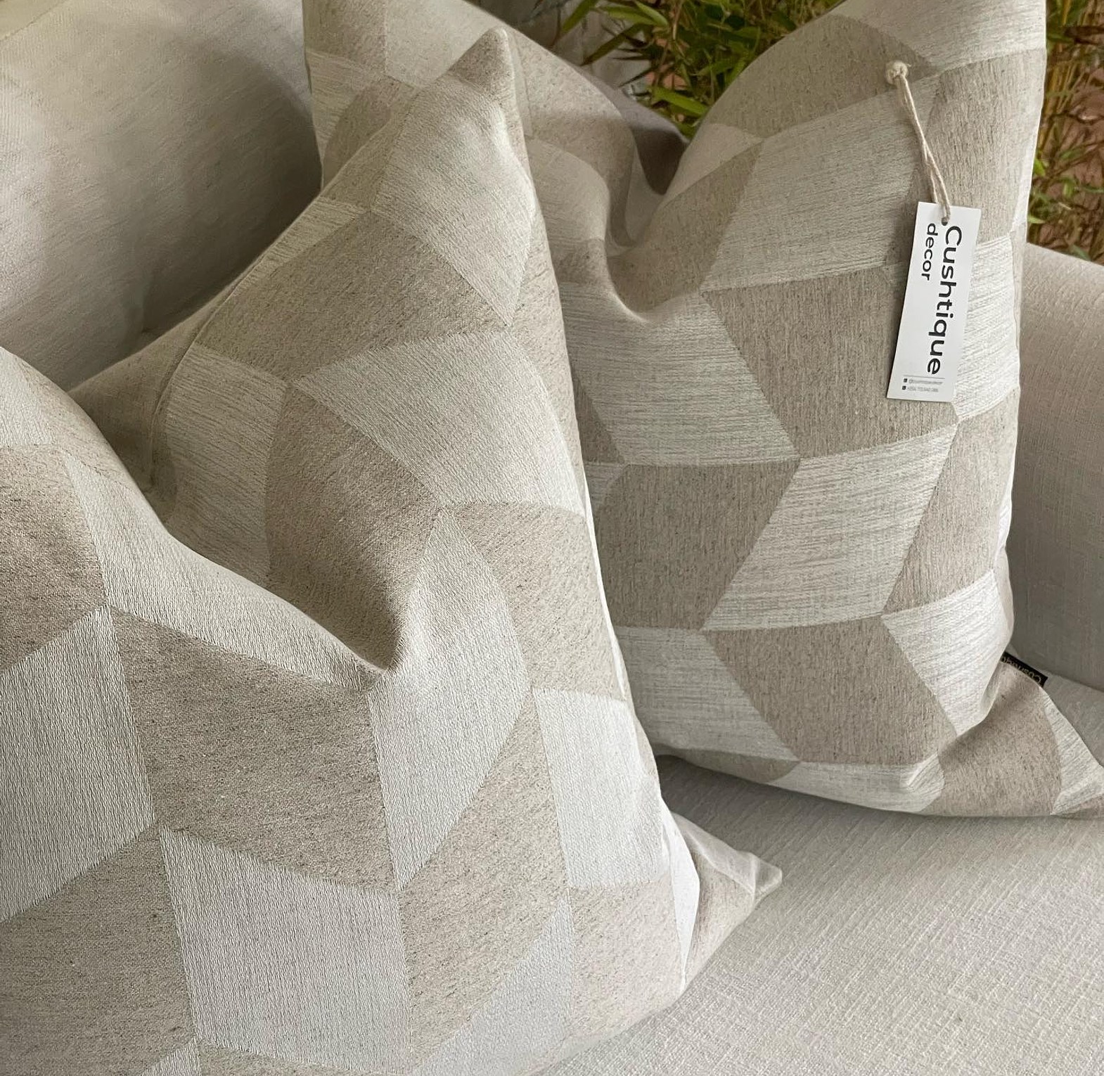 French Linen Cushion image