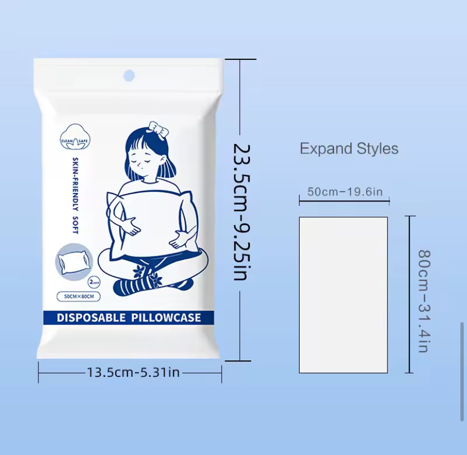 Disposable pillow case. Disposable Pillowcase Household Traveling Hotel Disposable Pillow Case Comfortable Breathable Bedding Portable Pillow Cover image