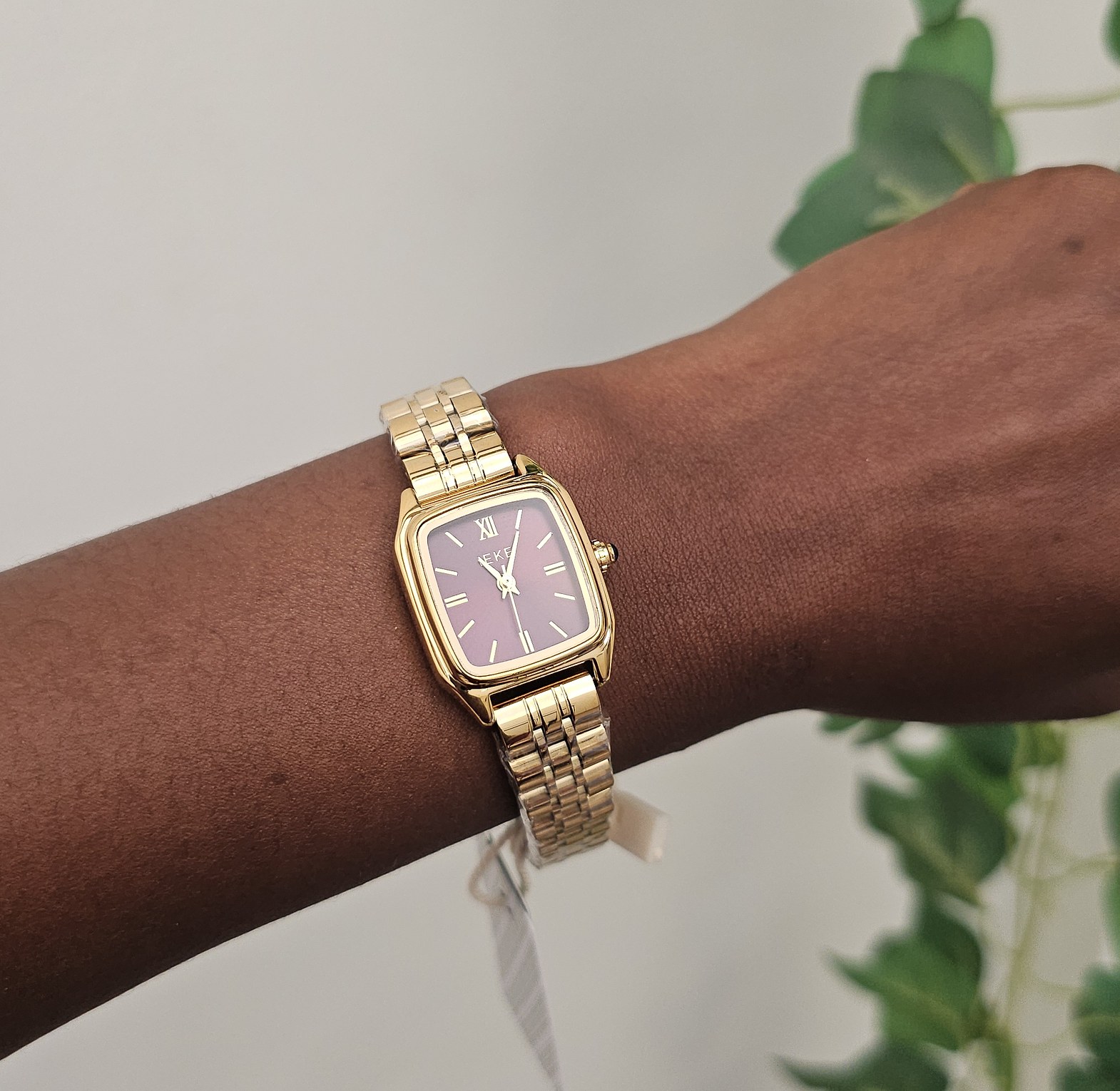 Square vintage watch  image