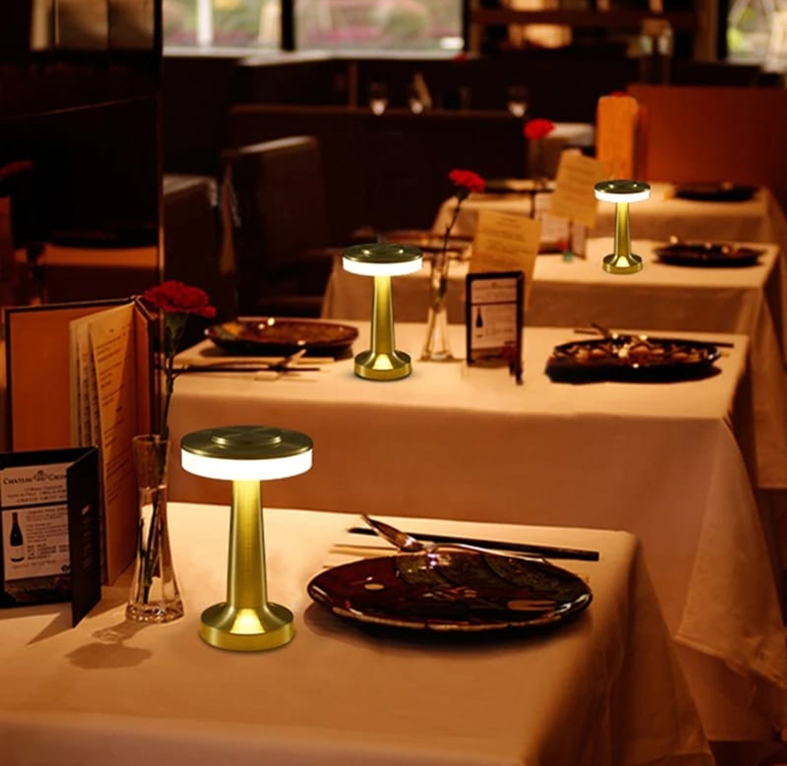 Cordless LED Touch Table Lamp, image
