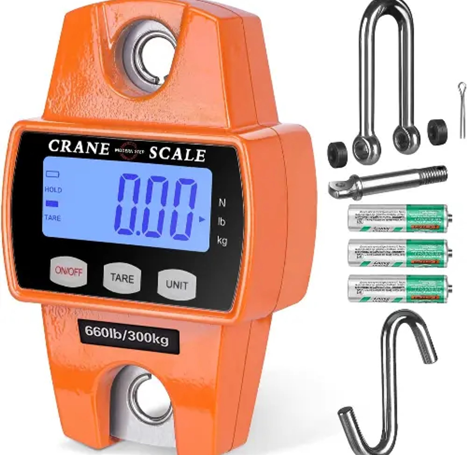 300kg digital hanging scale image
