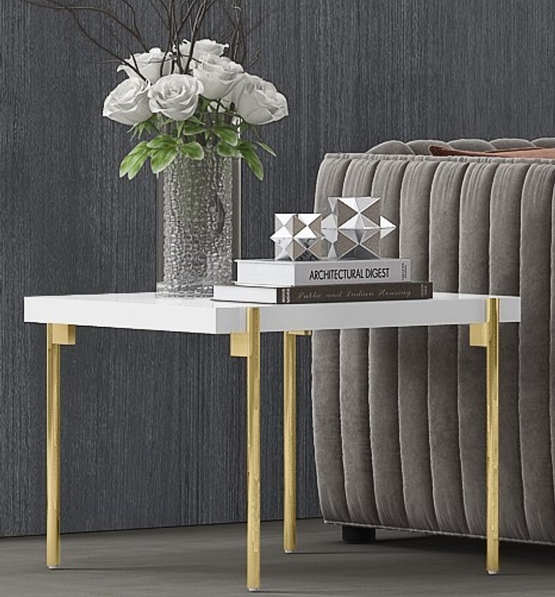 CORNER TABLE, SIZE:65X70X image