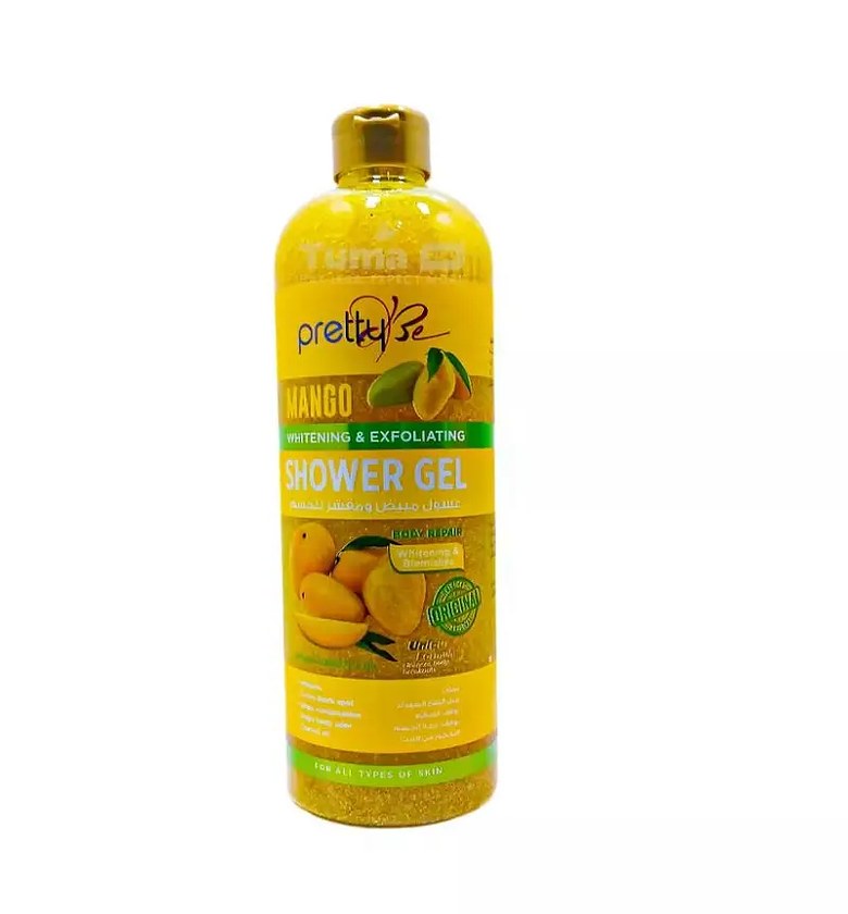 Prettybe exfoliating whitening shower gel image