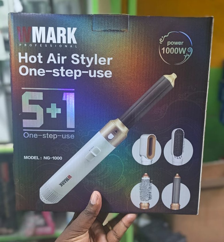 Hot Air Styler. WMARK NG-1000 5-in-1 Hot Air Styler image