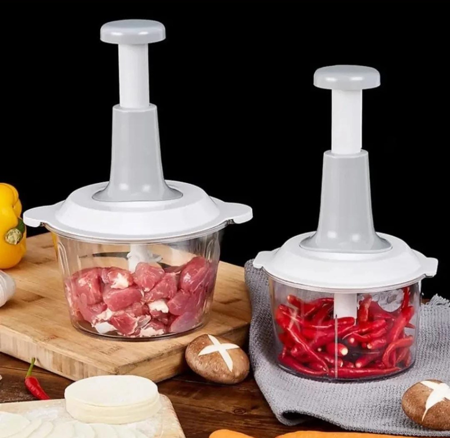 1PCS Manual Vegetable Mincers Press  image