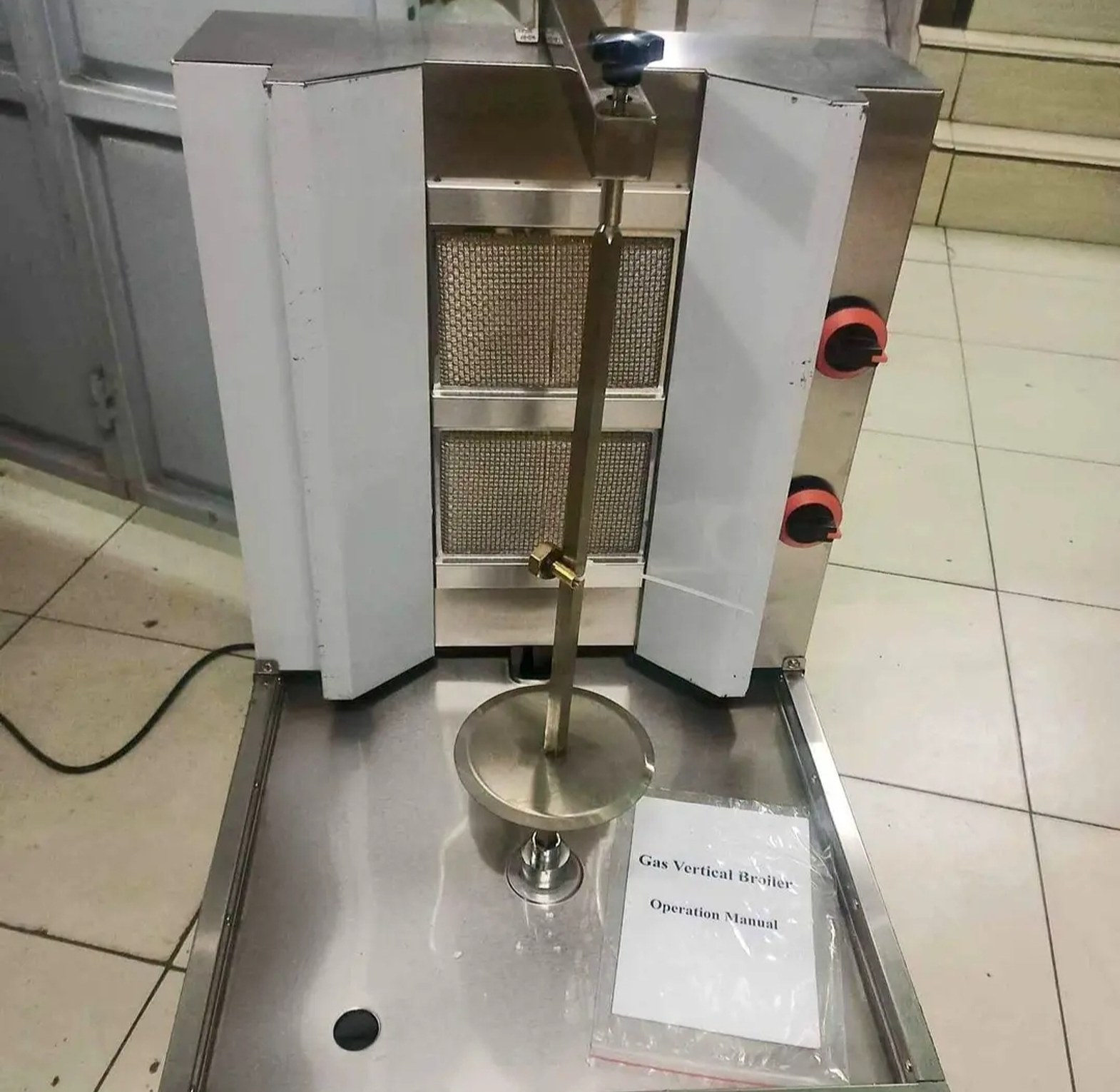 Shawarma machine 2 burners  image