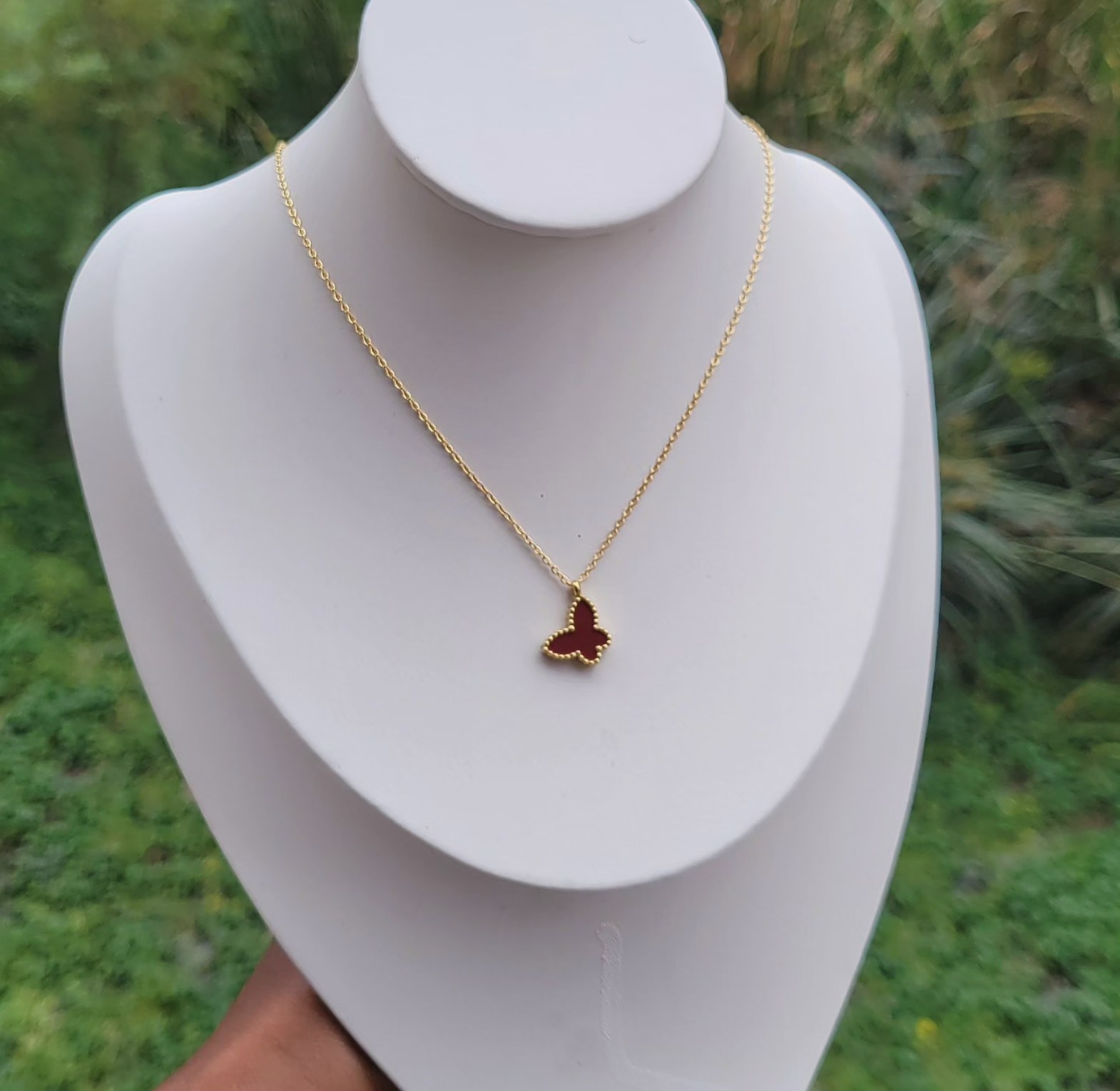 Sofia  butterfly necklace  image