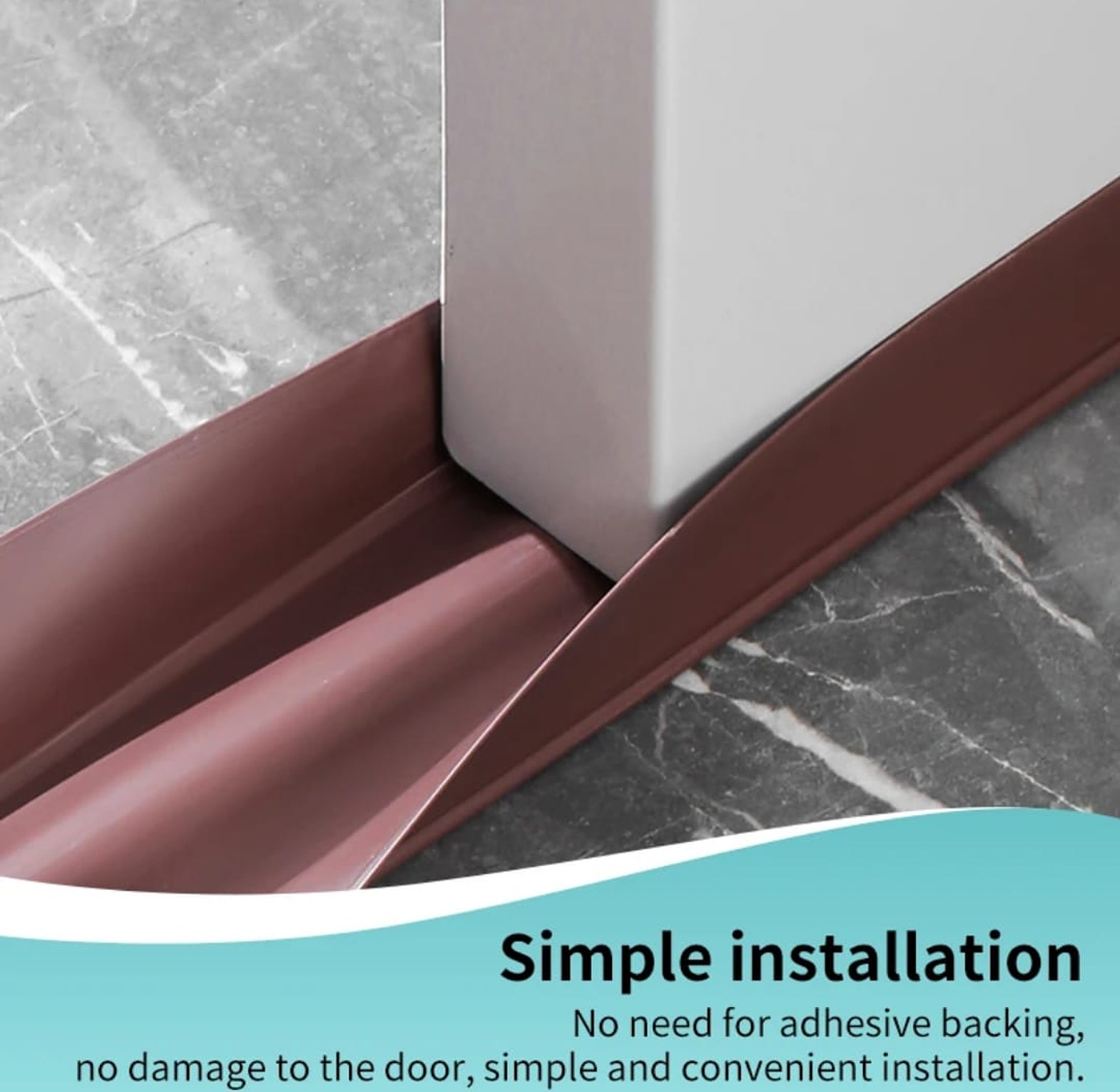 Insect and dustproof Door Bottom Seal Strip, door sealer image