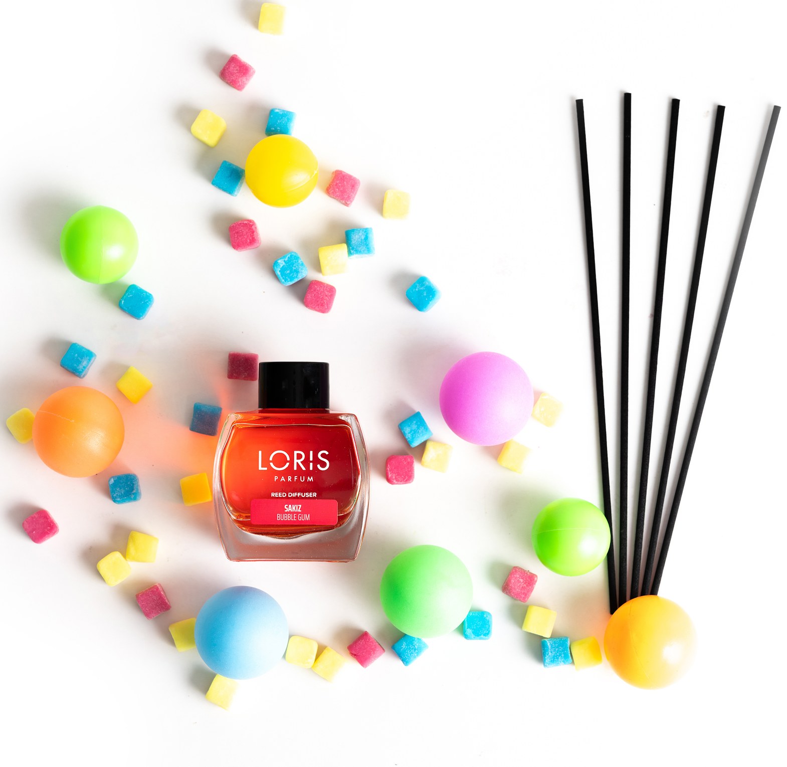 Loris Bubblegum Reed Diffuser 120ml image
