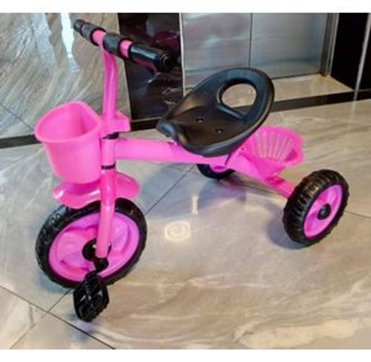 Kids Tricycle – Pink, 2 to 4 Years image