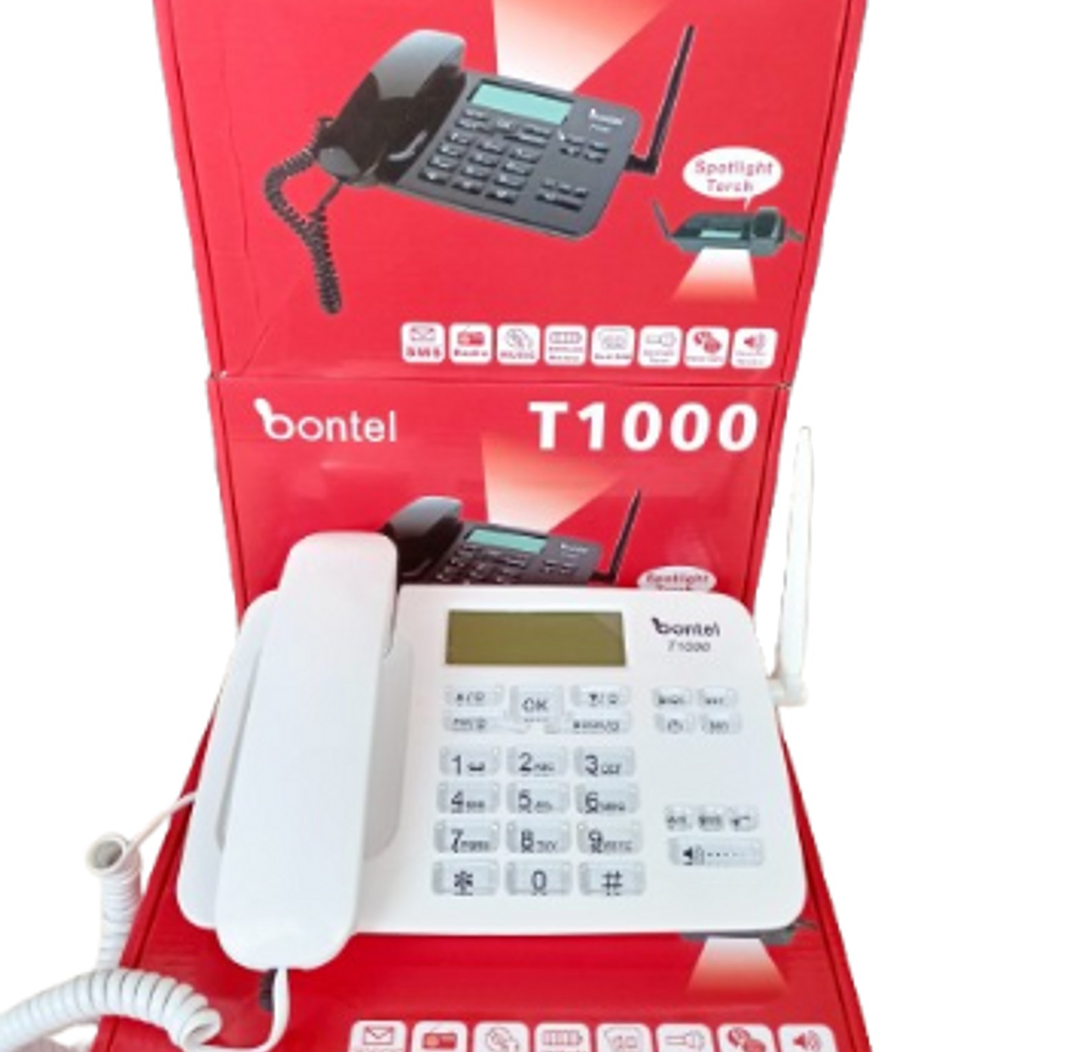 Landline Phones. Bontel T1000 Fixed Wireless GSM Desk Phone image