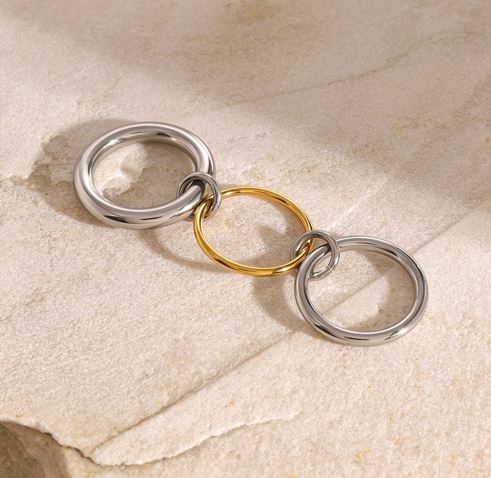 Trio Loop Stuck Rings image