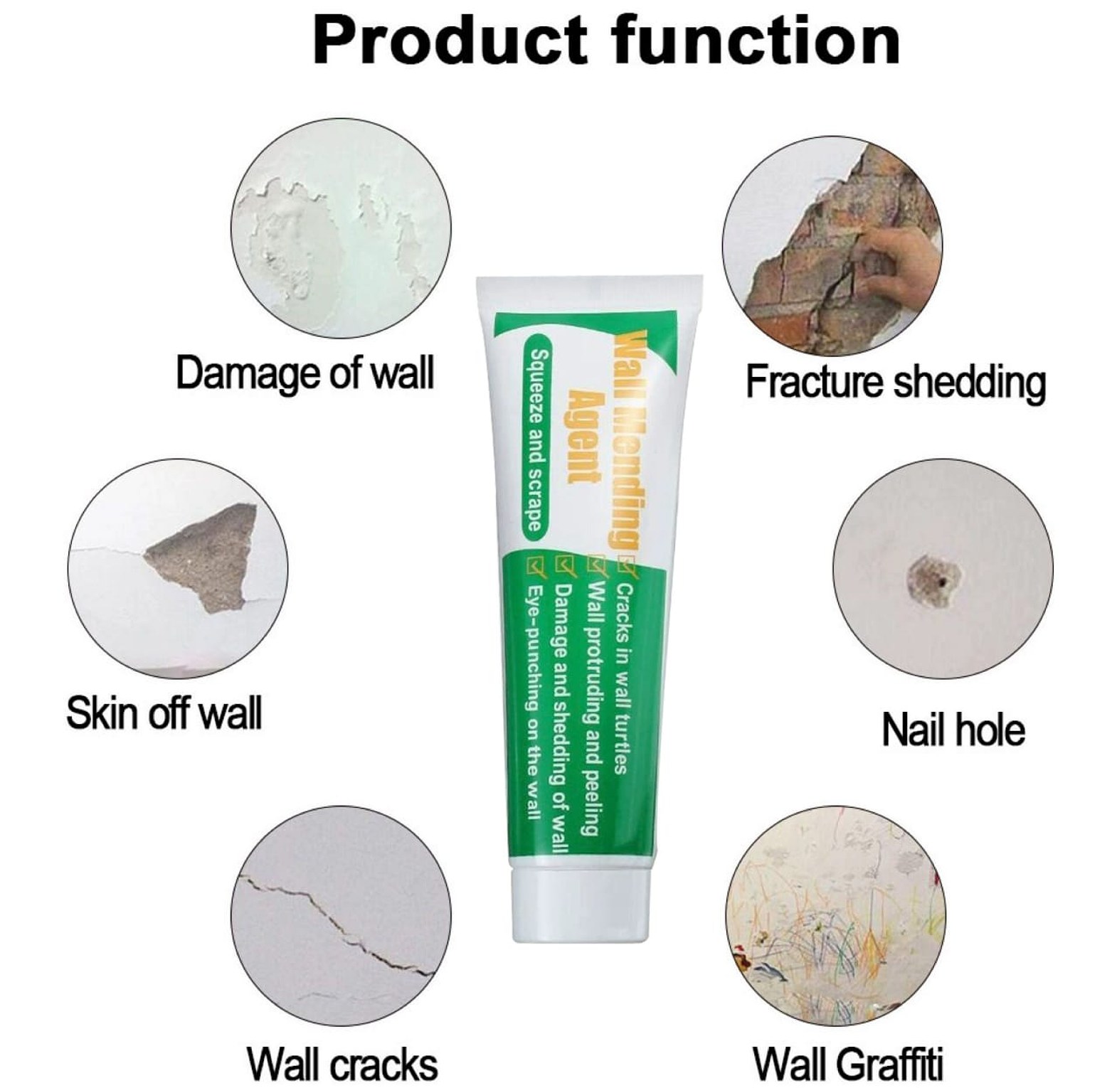 Damaged Wall Repair Paste image