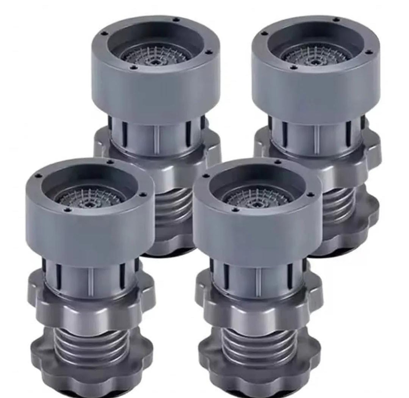4 pcs Adjustable Height Washing Machine Anti Vibration pads image
