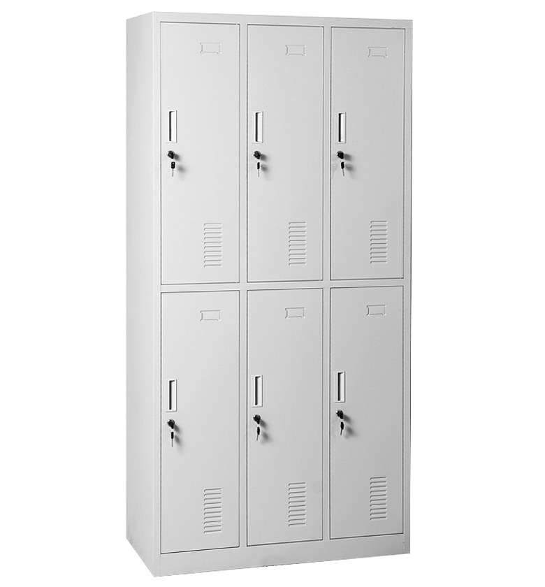 OFFICE LOCKER STEEL 6 DOO image