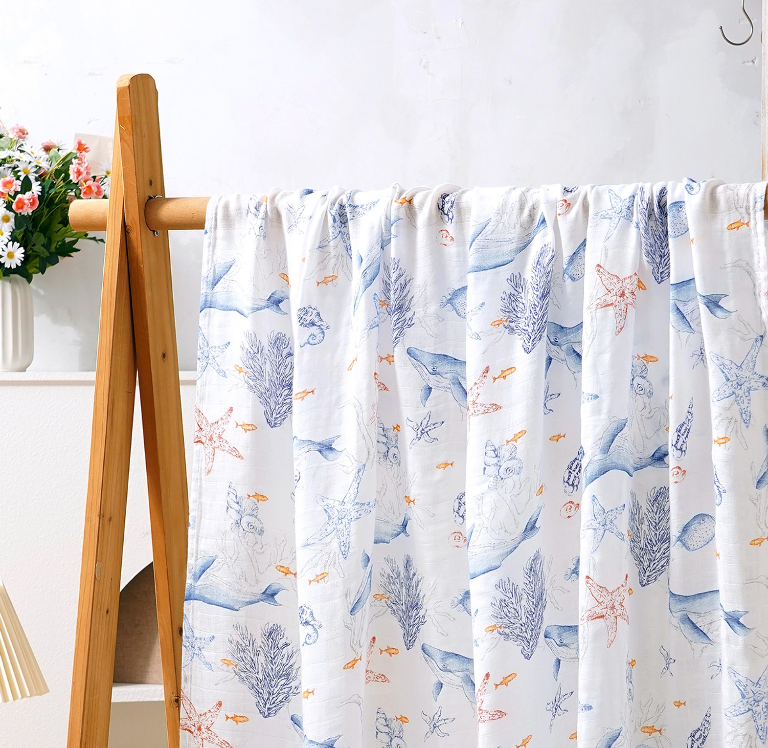Muslin Cotton Swaddles image
