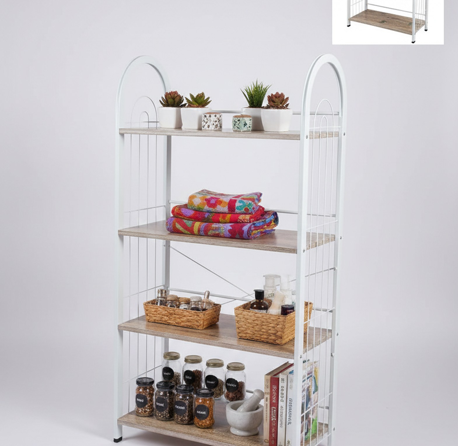 4 Layer Shoe Rack and Organizer image