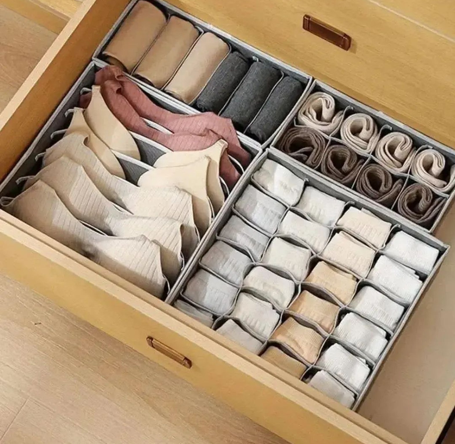 4-in-1 Foldable Undergarment Organizer image