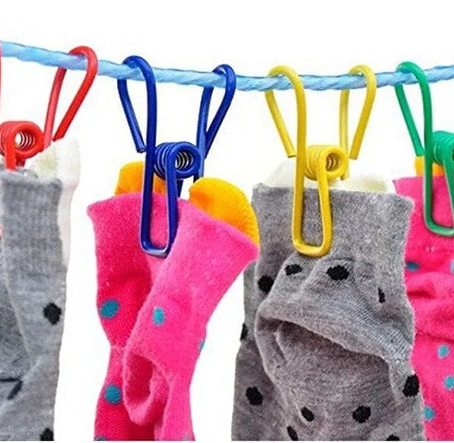 10pc Multipurpose Clips, Pegs or Clamps image