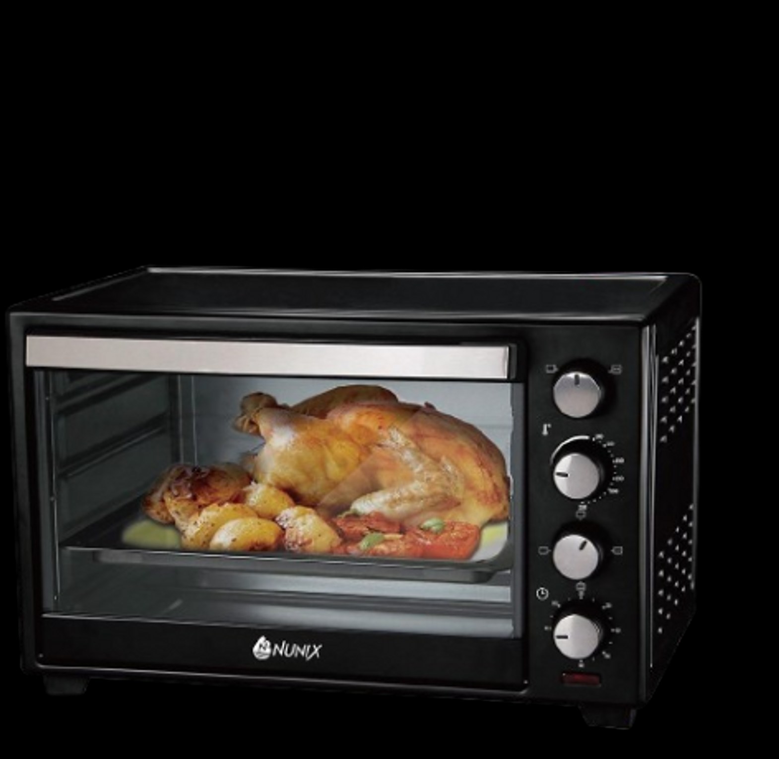 Oven. Nunix 40L Electric Rotisserie Oven For Baking And Grilling image