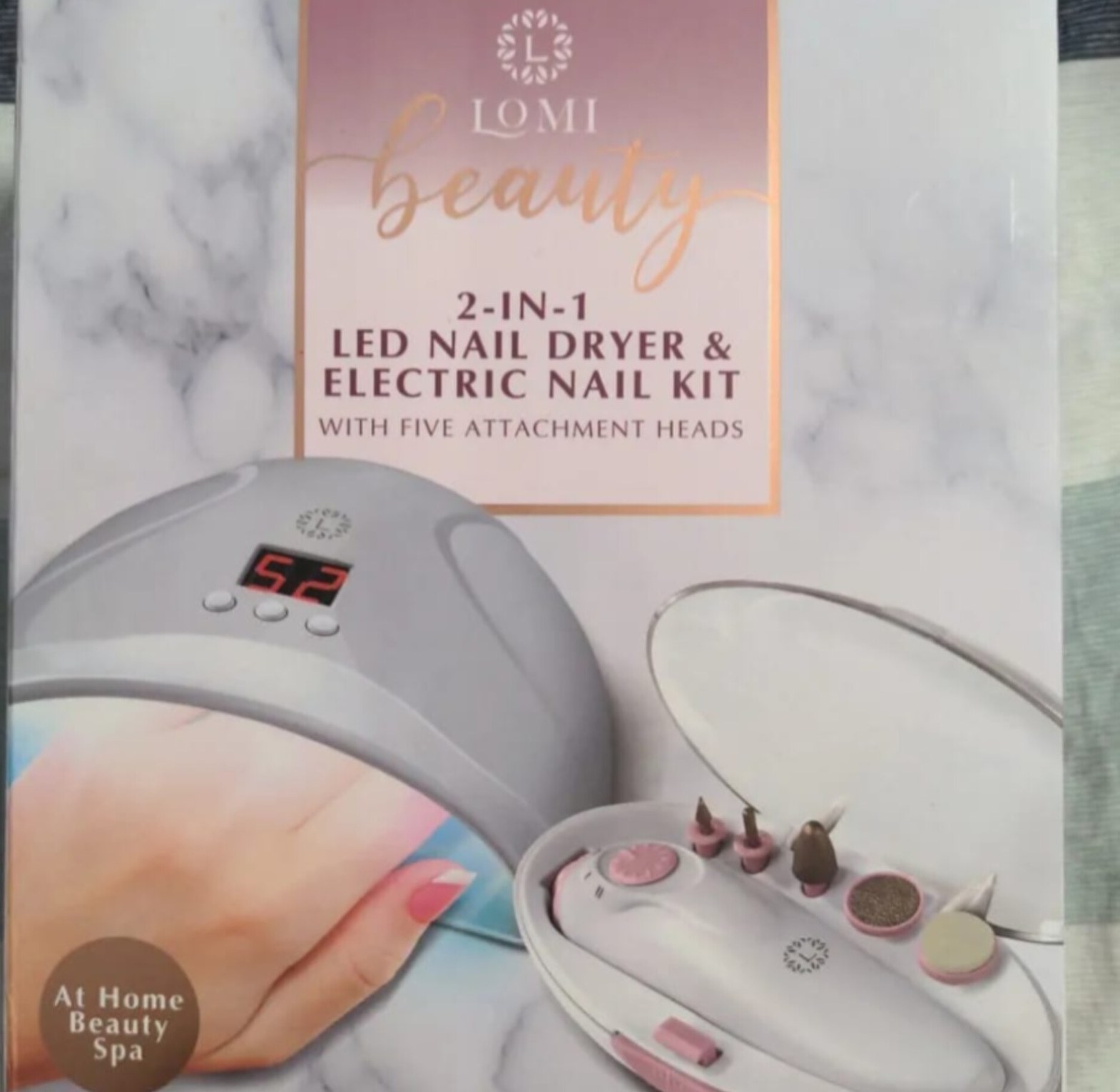 2-in-1 LED Nail Dryer and Electric Nail Kit image