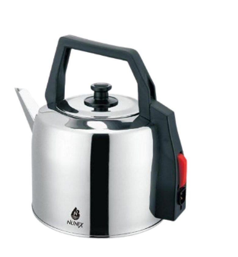 Electric Kettle. Nunix Kettle Electric Auto Shut Off Stainless Steel Body Water Kettle EK-09 image