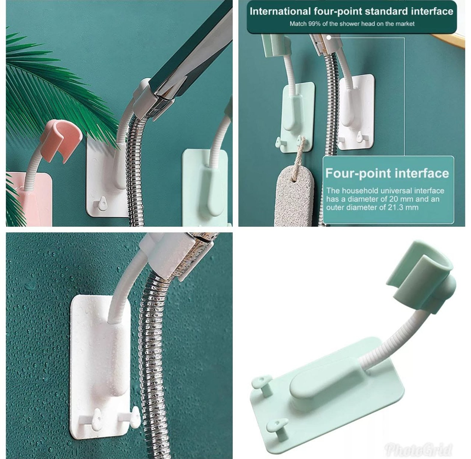 360° Adjustable Shower Head Holder image