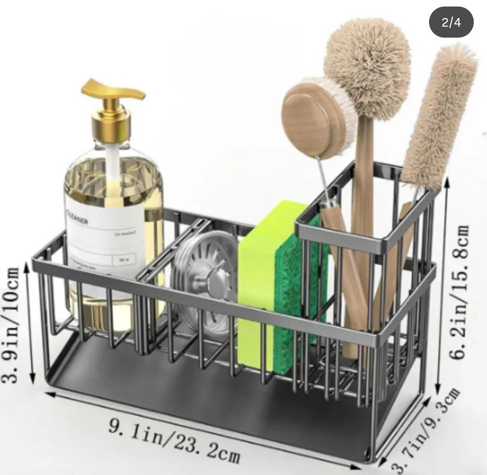 Multifunctional Kitchen Sink Caddy/Organizer image