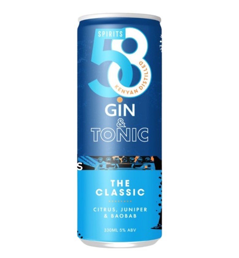 58 CLASSIC G&T CAN [330ML] image