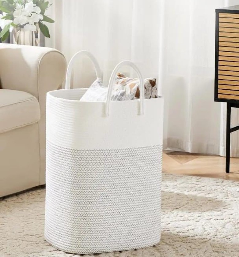 Rectangular shape non woven basket image