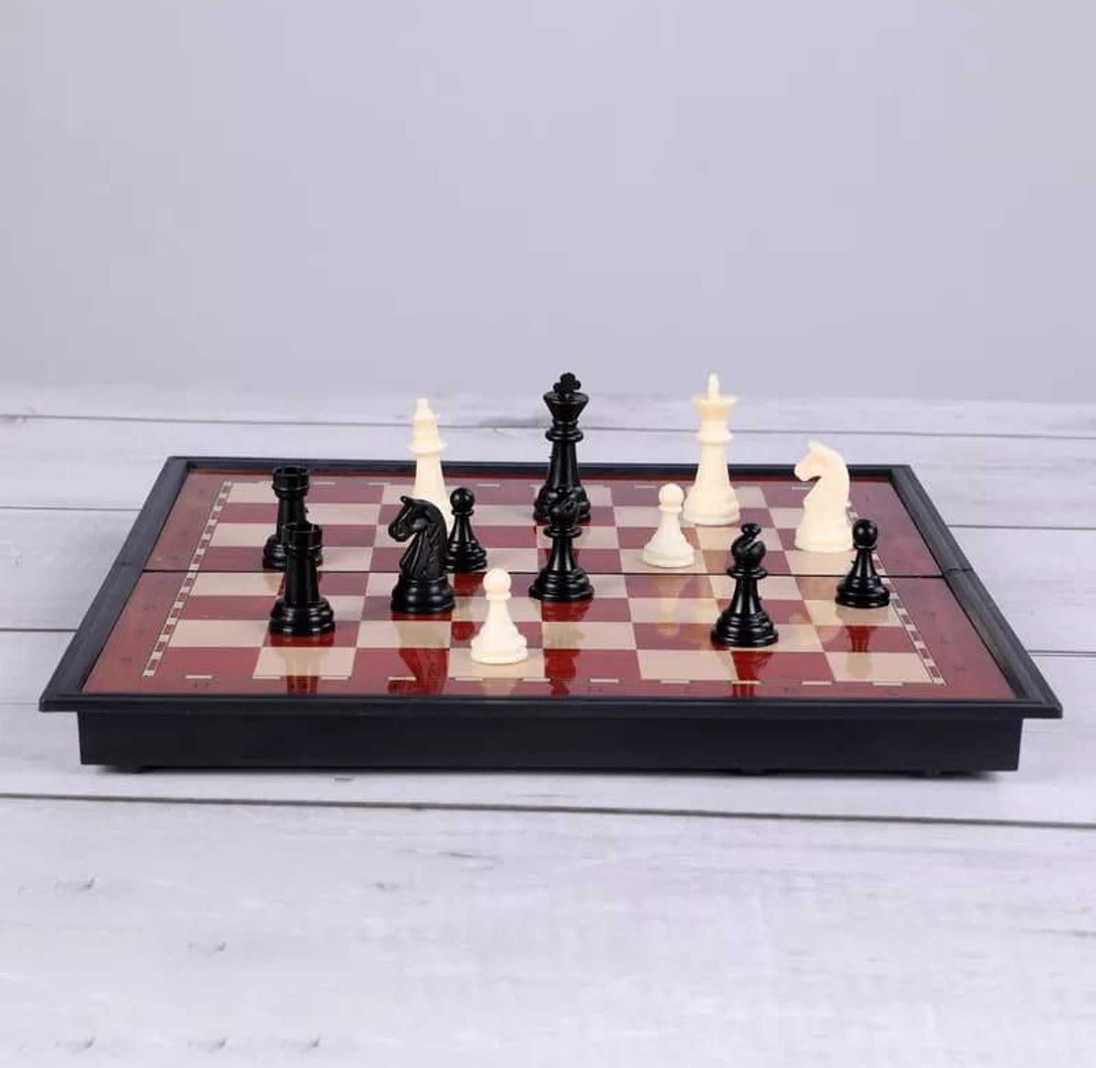 Large Magnetic Foldable chess board image