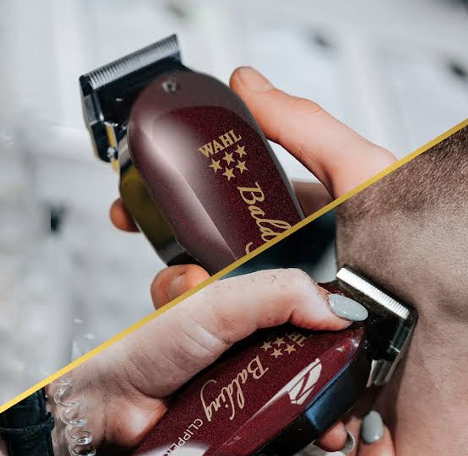 Balding wahl shaving machine image
