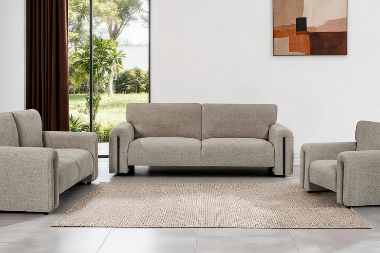 SAHARA 6 Seater Fabric Sofa (3+2+1) image