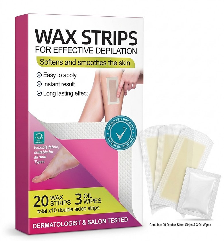 Hairerasers wax strips image