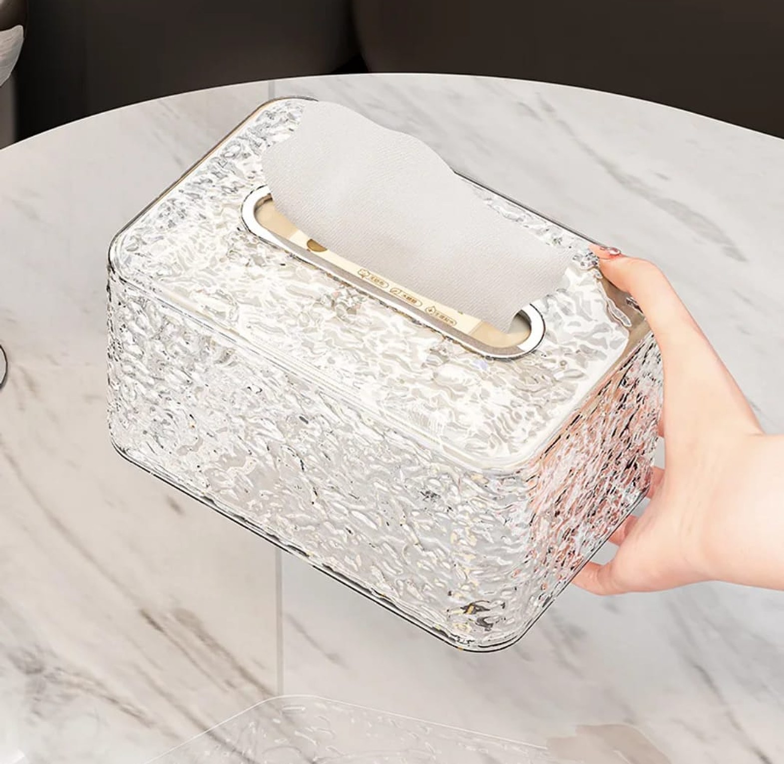 Water Ripple Tissue Box  image