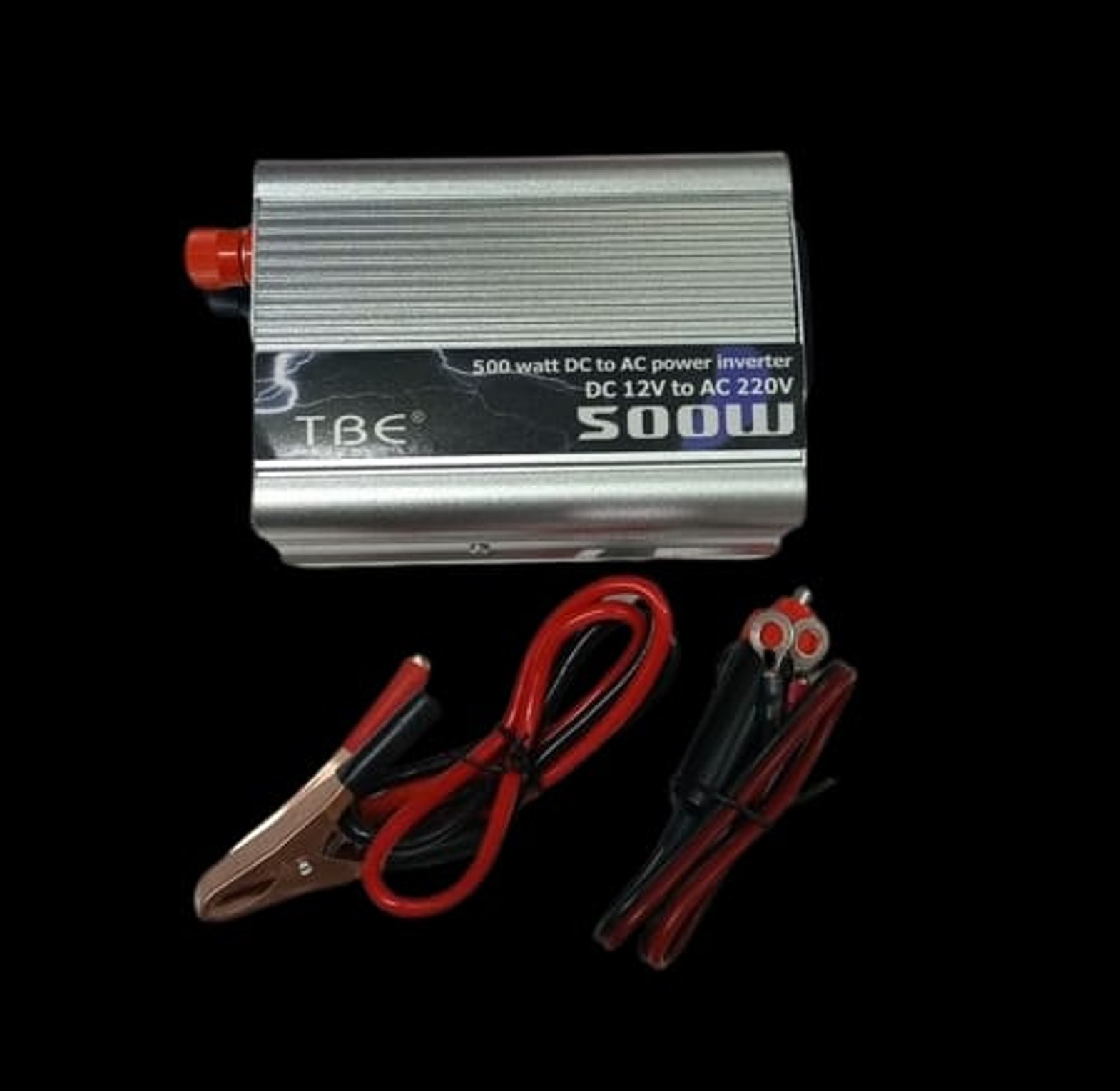 Power Inverter. TBE 500W 12V PURE SINE WAVE POWER INVERTER W/ USB Input 12V DC TO AC 220V image